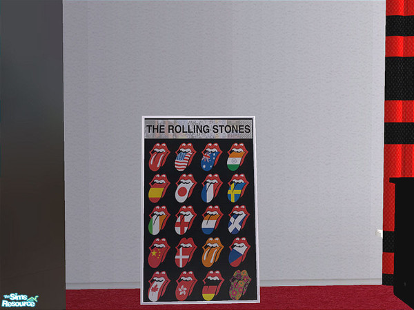 Sims 2 — Male Teen Bedroom - Floor Painting by detimgi — recolor of floor painting from bedroom 1 by solanderCGN.will