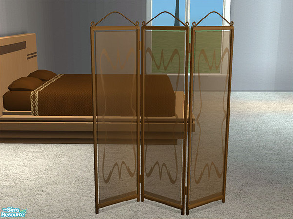 Sims 2 — Decorative Screen 2 - Chocolate by detimgi — recolors of the romanza bedroom set screen by betterbesim