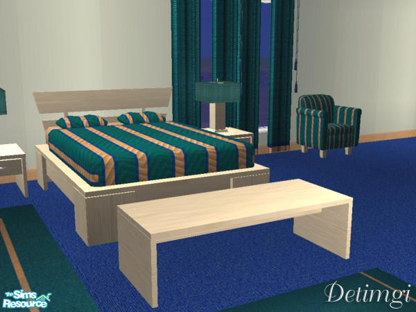 Sims 2 — His Bedroom - Coffee Table by detimgi — Part of the zen bedroom set by Frances