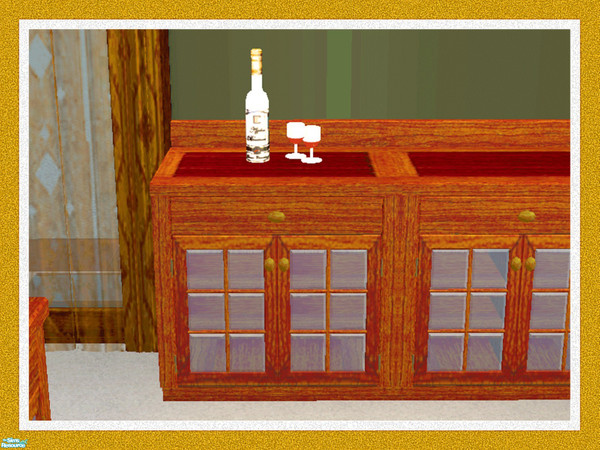 Sims 2 — Regency Counter/Island by Dgandy — Everything you need to open a first class restaurant and lounge or decorate