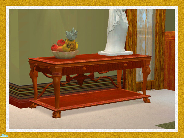 Sims 2 — Regency Buffet Table by Dgandy — Everything you need to open a first class restaurant and lounge or decorate
