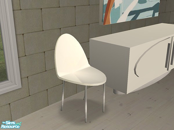 Sims 2 — Oval overall chair MESH by linegud — A clean and organic designer chair.... MESH ***TSRAA***
