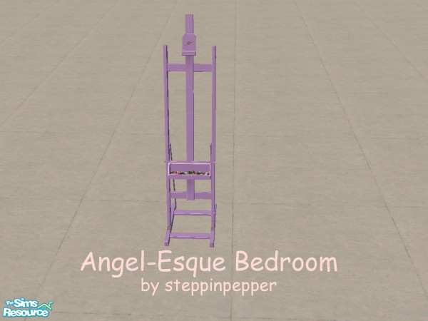 Sims 2 — Angel-Esque Easel by steppinpepper — Part of Angel-Esque Bedroom set