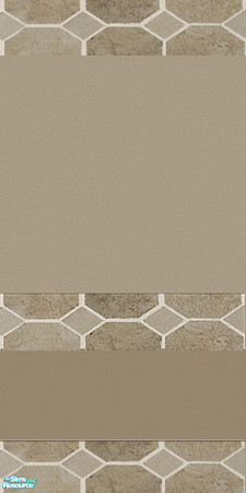 Sims 2 — HC-W4 by iZazu — "Honey Comb Walls & Flooring Set" Little honeycombs decorate these poured floors