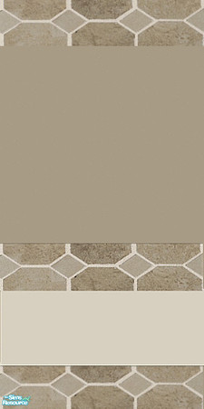 Sims 2 — HC-W3 by iZazu — "Honey Comb Walls & Flooring Set" Little honeycombs decorate these poured floors