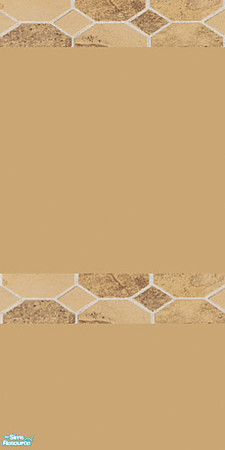 Sims 2 — HC-W2 by iZazu — "Honey Comb Walls & Flooring Set" Little honeycombs decorate these poured floors