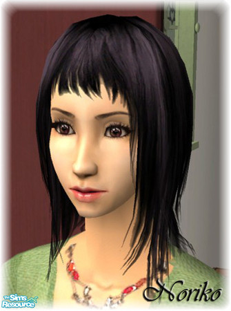 Sims 2 — Noriko Nakagoshi by brownamegbey — Japanese Actress