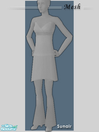 Sims 2 — Sunair Fashion T001 by Sunair — The MESH file of Sunair Fashion T001.