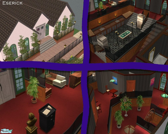 Sims 2 — Hinerian Restaurant by eserick224 — A Romantic Restaurant for your sim to have a perfect night out alone or with