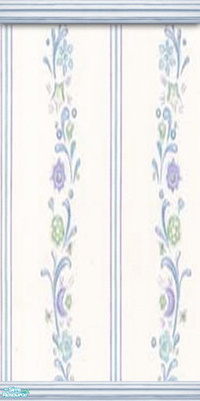 Sims 2 — Soft Stripes - 05 by Raveena — Soft striped wallpaper