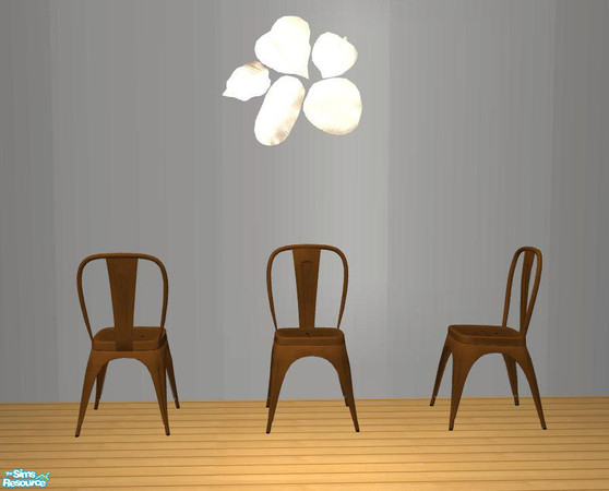 Sims 2 — PB Spring Dining brown - Chair by ShinoKCR — 