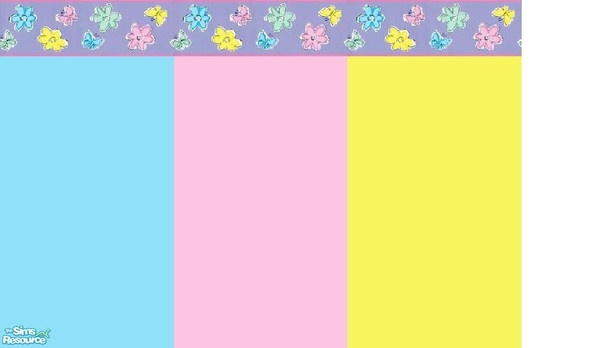 Sims 2 — FloweryButterflySet by wb_rumor — TSRAA--PS