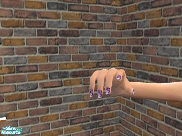 Sims 2 — Nails set - 1 by -Lady-NON — Nails set=)