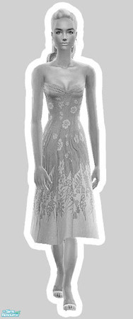 Sims 2 — MESH Donna Karan S/S 2008 [02] by lemonloveshane — The second mesh needed for my Donna Karan S/S 2008 set.
