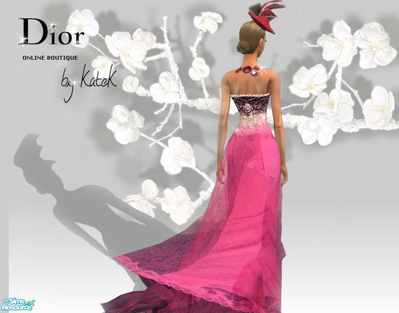 Sims 2 — Dior houte couture by K@ — This is the first part of my collection, based on the Dior Houte Couture show. 