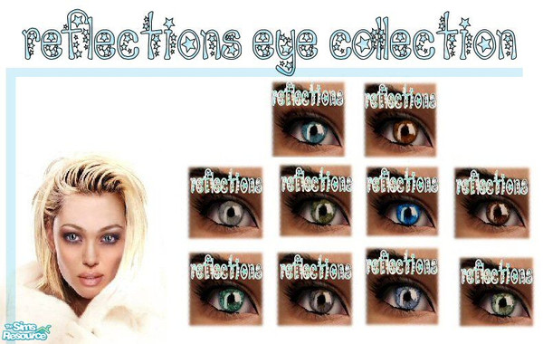 Sims 2 — Reflections Eye Collection by fortunecookie1 — Look deep into these eyes and tell me what you see...seriously,
