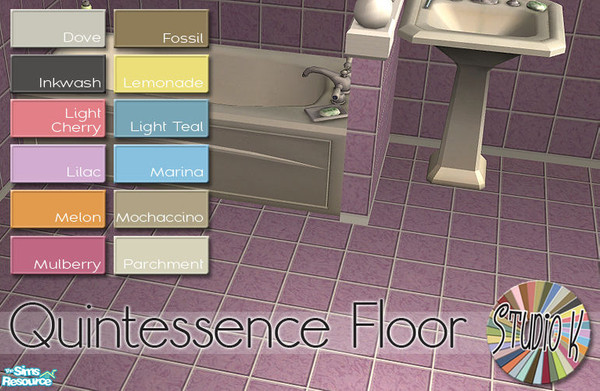 Sims 2 — Studio K Quintessence Floor_02 by StudioKhagerks — 