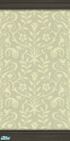 Sims 2 — Black and White 05 by Mutske — Black and White livingroom. With wallpaper that matches the windows and doors