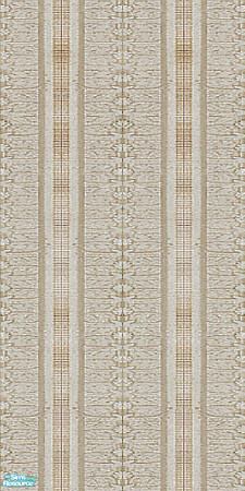Sims 2 — Newly Grown Striped by Lorah — These beautiful floral walls and floors in cream, pink, brown, rust and green,