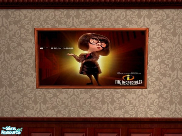 Sims 2 — Edna Mode by Floog — Here is a maxis suspense picture with a picture of Edna Mode.