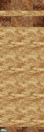 Sims 2 — Coffee Cup Cache Living Room Wall by SpringwolfDecor — All the colors of coffee on your wall and in your room!