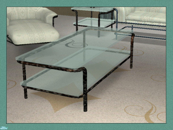 Sims 2 — Low Rise Mod Living Room-Coffee Table by Dgandy — July 01, 2008...replaced with new package file so it will be