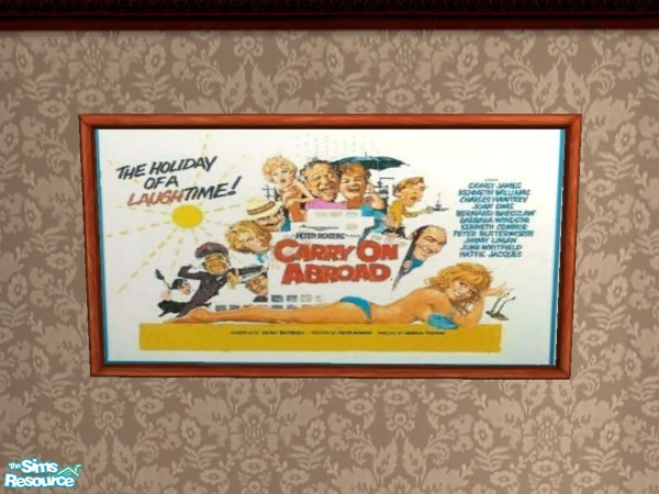 Sims 2 — Carry On Abroad by Floog — Here is a maxis suspense picture with a picture of the film Carry On Abroad.