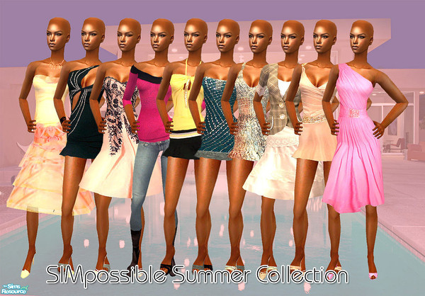 Sims 2 — SIMpossible Casual Collection by Morphisha — Some may remember this set as being extremely old. But it keeps