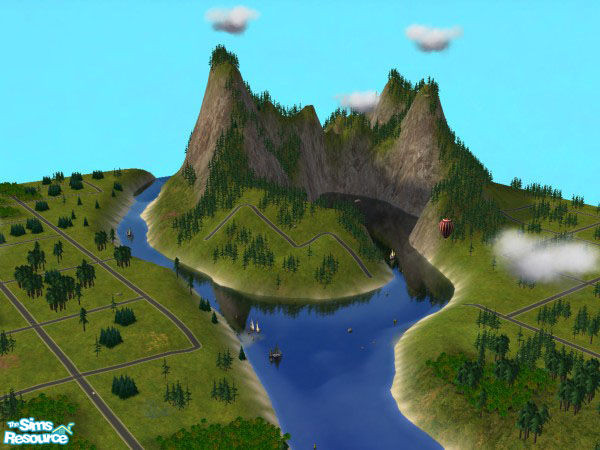 Sims 2 — Reka 2 by SofijaDosen — This is a relatively small \'hood so Gun Camera Mod is not necessary. Hope you like this