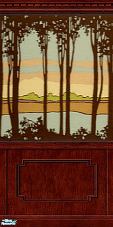 Sims 2 — Forest Dark Wood by c_literati — TSRAA