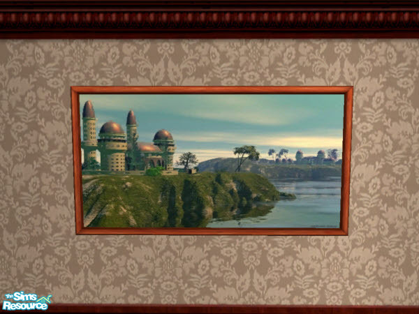 Sims 2 — Digital Art Palace Picture by Floog — Here is a maxis suspense picture with a picture of a Digital Art Palace.