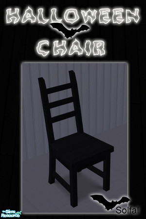 Sims 2 — Halloween Chair by solfal — Great for your halloween home