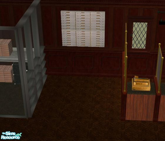 Sims 2 — Safe Deposit Boxes by HChangeri — Another creation to make your sim bank more realistic. This is a recolor of