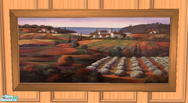 Sims 2 — LSR - Painting02 by Malitia —  