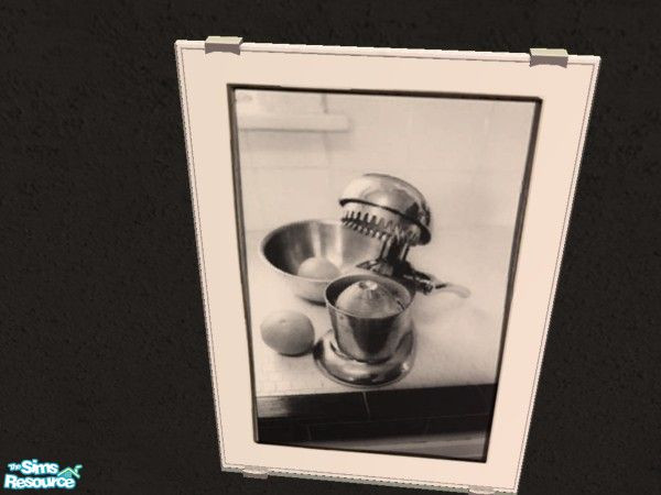 Sims 2 — Modern Kitchen Print Set - Modern Kitchen Print 5 by Gumby_Girl — A set of 5 Modern Kitchen Prints. Recolours of