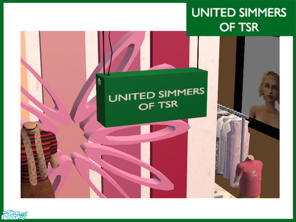 Sims 2 — Shop Ceiling Lamp by cemre — Fall - Spring 2005 fashion to decorate your clothing shop...