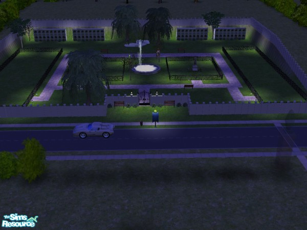 Sims 2 — Cementerio by sag — 