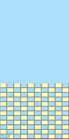 Sims 2 — Yellow and blue 7 by jokerette — Brightly coloured walls and floors for all the rooms in your sims house - hope