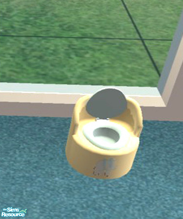 Sims 2 — Ark Nursery Potty by foxybaby3 — To match Ark Nursery Set. Enjoy!
