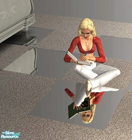 Sims 2 — Floor Mirror - Square by Bitzybus — Perfect for the dance floor! Keep in mind that having a lot of mirrors on a