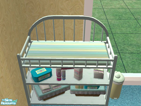 Sims 2 — Ark Nursery Changing Table by foxybaby3 — To match Ark Nursery Set. Enjoy!