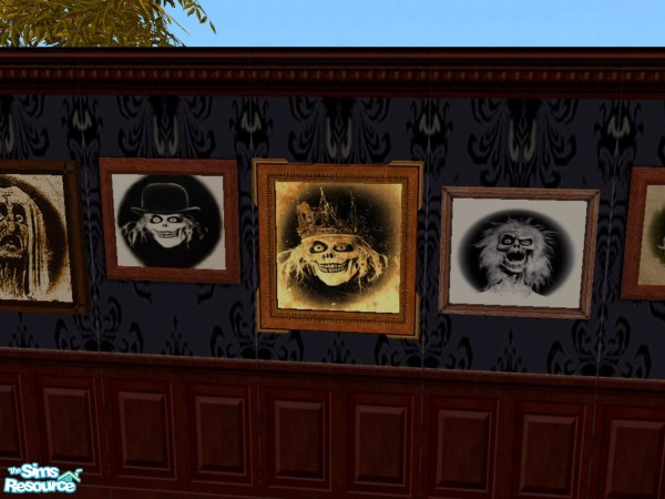 Sims 2 — Disney's Haunted Mansion Ghouls by wimpy1968 — Replicas of the portraits found near the endless hallway and in