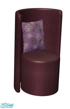 Sims 2 — Modern dining - chair5 cushion by Sophel21 — 2 chair variations and desk with decorative tablecloth. set