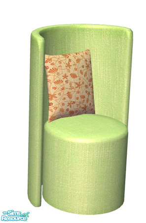 Sims 2 — Modern dining - chair5 cushion by Sophel21 — 2 chair variations and desk with decorative tablecloth. set
