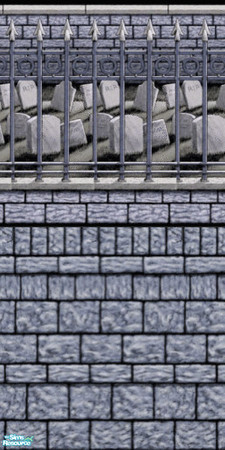 Sims 2 — TL - Creepy Wall Paneling 4 by TabbyLou — Just a set of 4 wall panelings for those "creepy" Sims