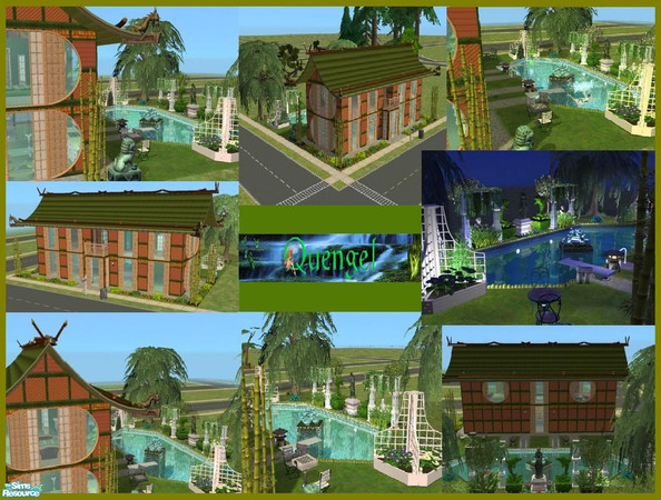 Sims 2 — Quengel 27 by Quengel — Lot size: 2x2. TESTED in game -as always-! If you like my house/s, you may click on the