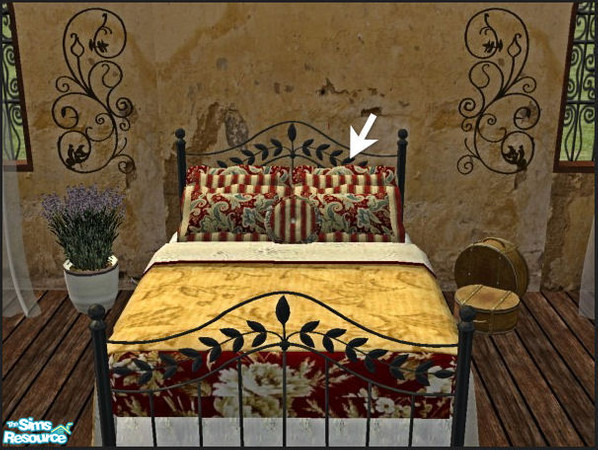 Sims 2 — Providence Bedroom Set - Bed pillows by ~Monica~ — Enjoy ;)