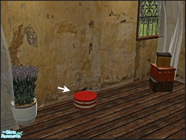 Sims 2 — Providence Bedroom Set - Hat box by ~Monica~ — Enjoy ;)