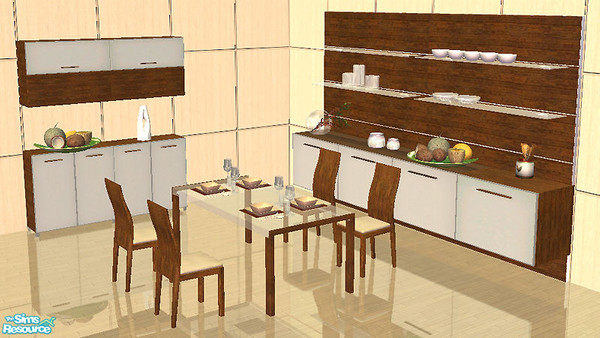 Sims 2 — Elegant Dining Room by _cari_ — Hope you like my set :)