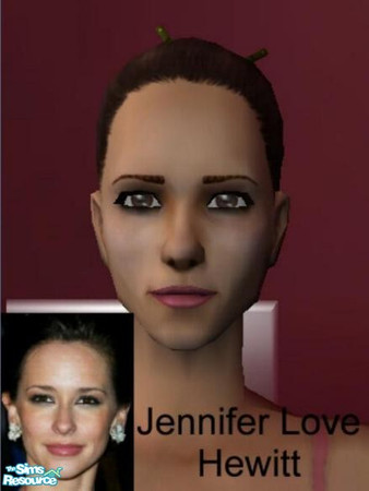 Sims 2 — Jennifer Love Hewitt. by seangasm — Actress Jennifer Love Hewitt